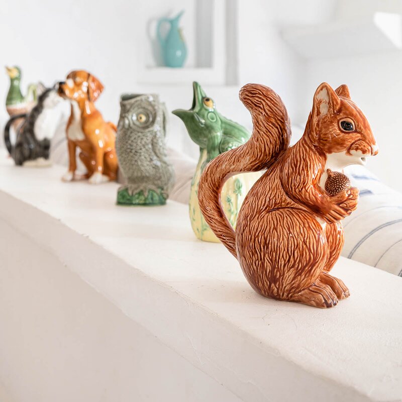 Bordallo Pinheiro Pitcher Owl mugge 1,3L ugle brun