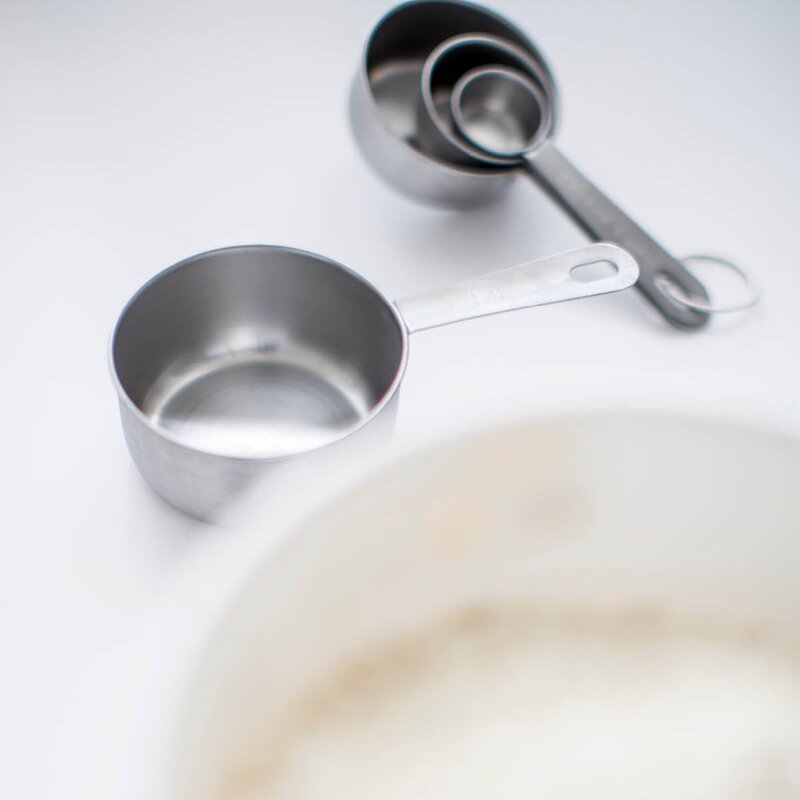 Gastromax Målebeger 4 deler rustfri