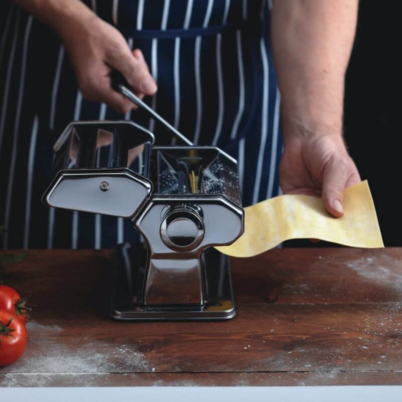 Kitchen Craft Gadget pastamaskin rustfritt stål sølv