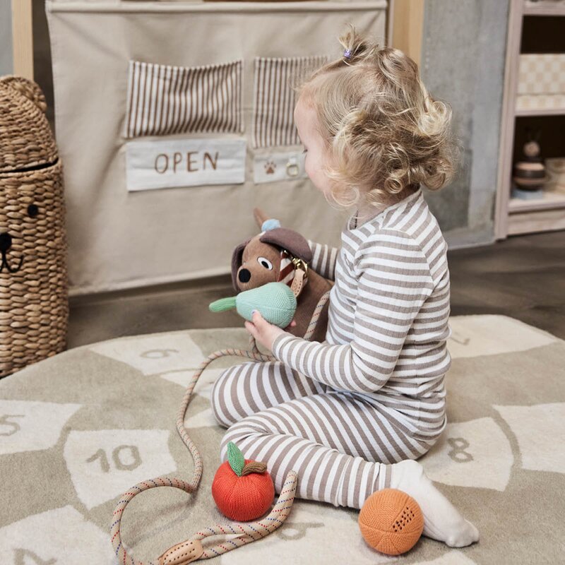 OYOY Yummy mini frukt 12x12 cm Multi