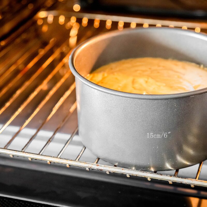 MasterClass Bakeform med avtakbar bunn 15 cm nonstick grå