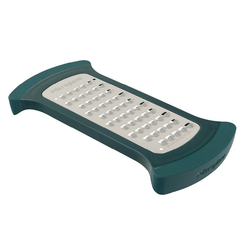 Microplane Bowl Grater rivjern til skål ekstra grovt petrol