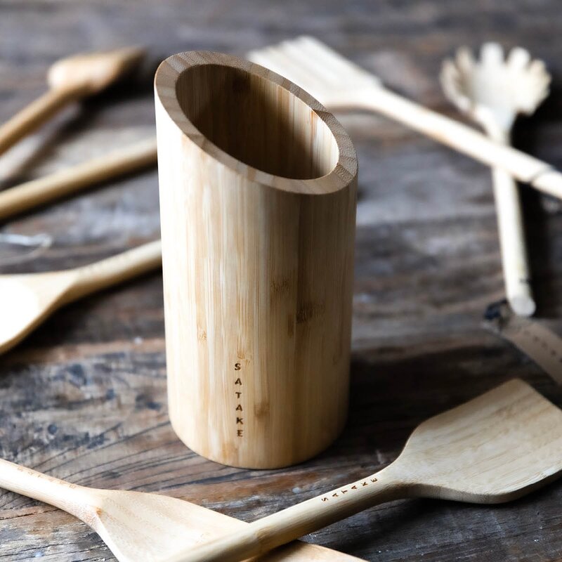 Satake Redskapsstativ 21 cm bambus