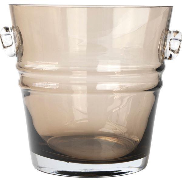 Magnor The bucket lykt/vase 16 cm brun