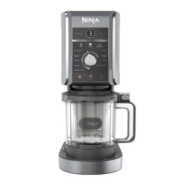 Ninja CREAMi Deluxe Ismaskin NC502EU 800W sølv