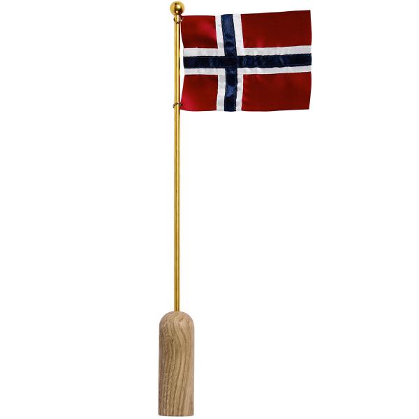 Andersen, norsk bordflagg 40cm stang