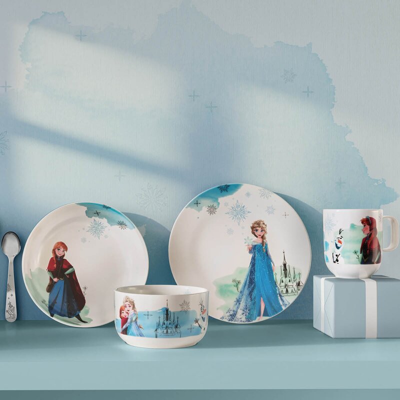 Villeroy & Boch Kiddy Disney barnesett 3 deler Frozen
