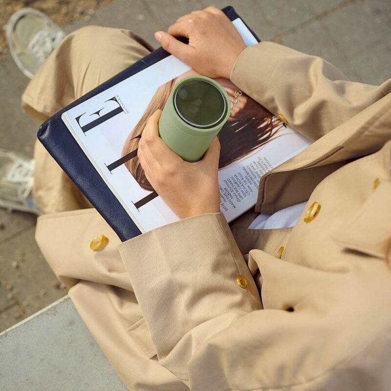 Stelton To Go Click termokopp 20 cl Soft Fern Green