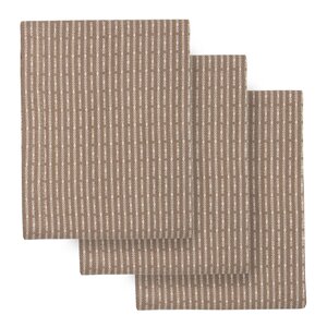 The Organic Company Kjøkkenklut 18x35 cm 3 stk clay stone