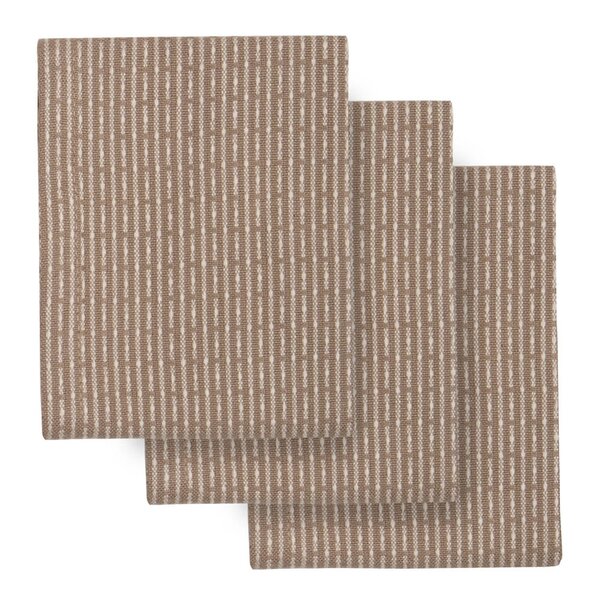 The Organic Company Kjøkkenklut 18x35 cm 3 stk clay stone