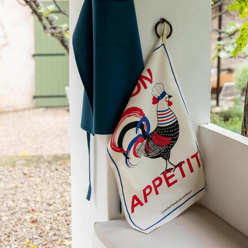 Maison Vivaraise Kjøkkenhåndkle 48x72 cm bon appetit