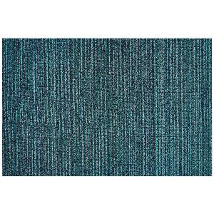 Chilewich Skinny Stripe dørmatte 61x91 cm turquoise