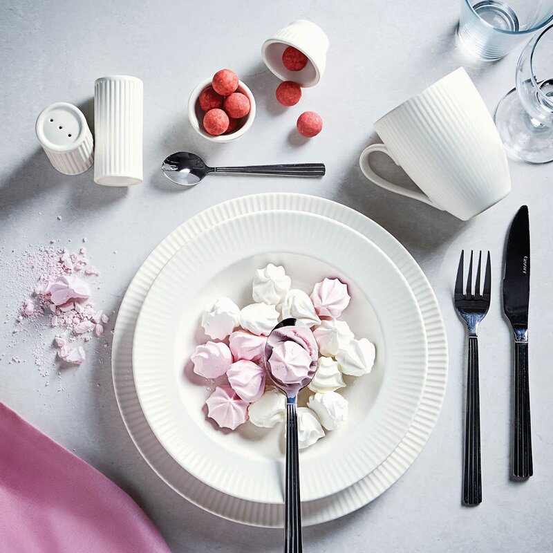 Aida Groovy stentøy krus 30 cl hvit