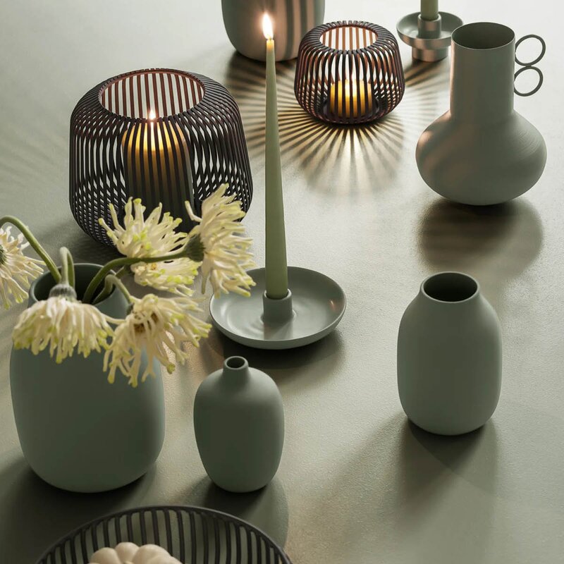 Blomus Loha vase 20 cm grønn