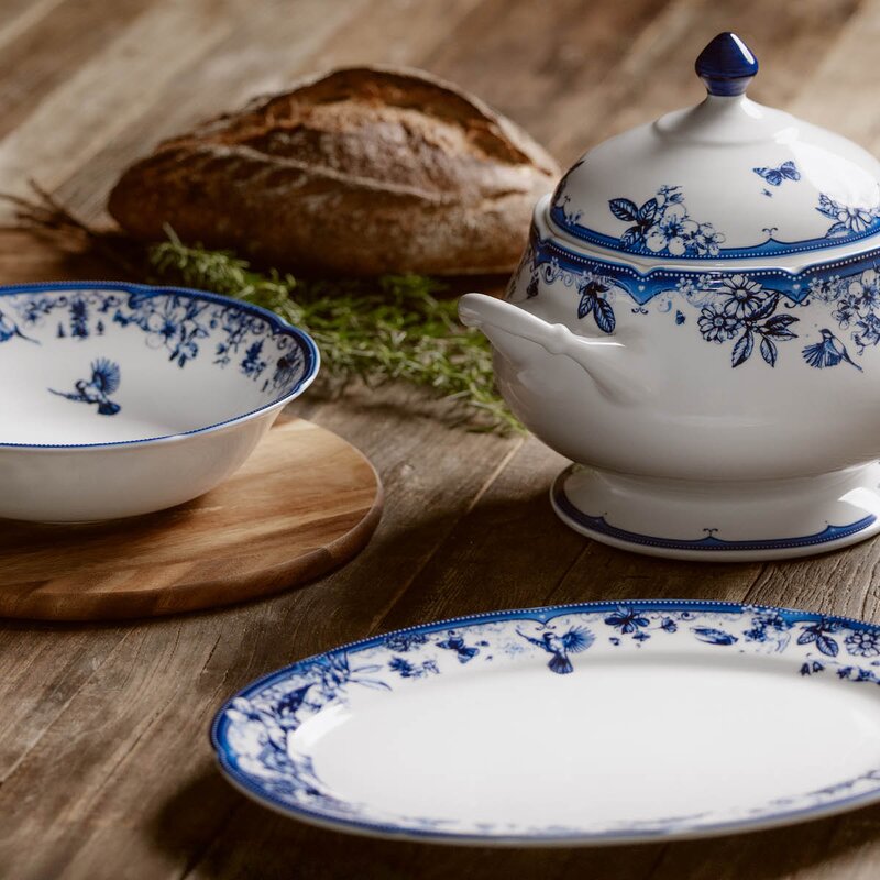 Magnor Fjord terrin 3,75L blå