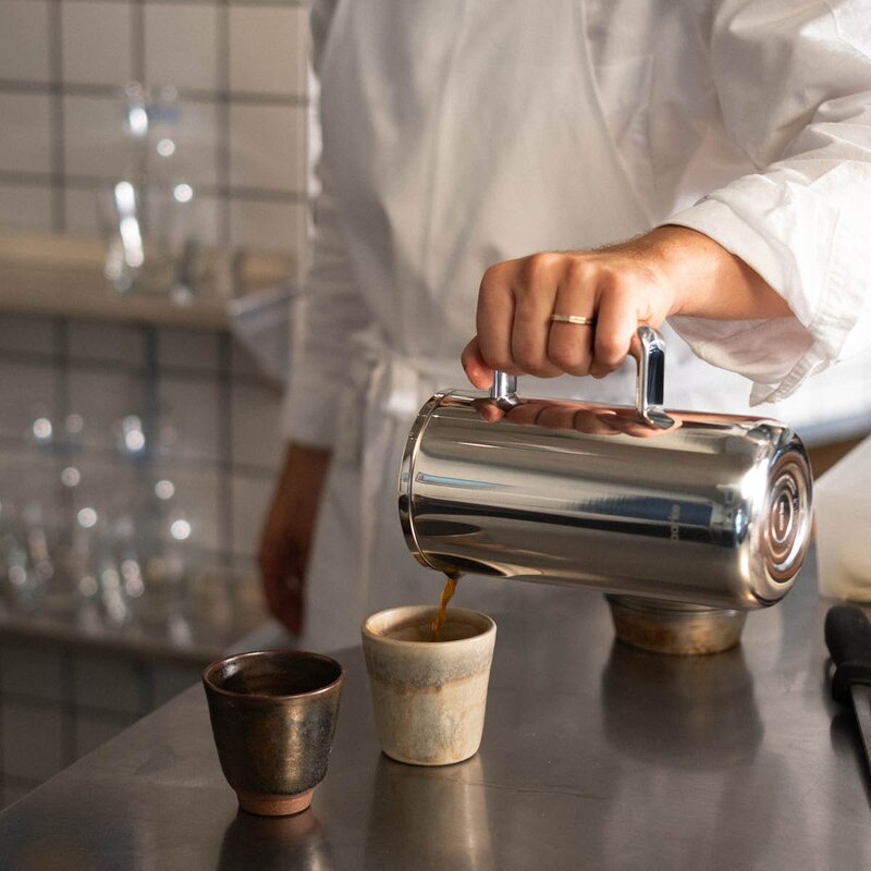 Aarke Presskanne 1L rustfritt stål