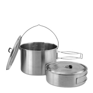 Solo Stove 2 pot sett kjele 2 deler 1,5L + 3L
