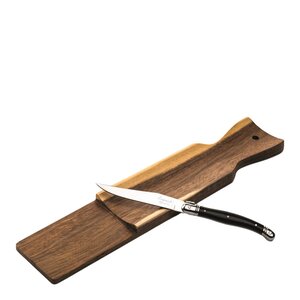 Laguiole Skjærebrett med kniv for pølse