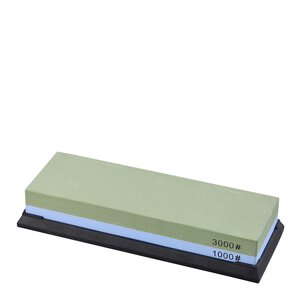 Dorre Suri slipestein 1000/3000 med gummibase 18 cm grønn/blå