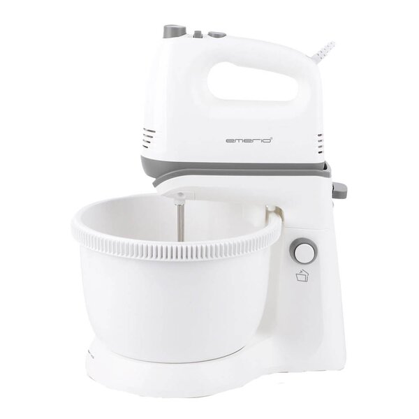 EMERIO Håndmikser med bolle 3,4L HM-133014 400W hvit