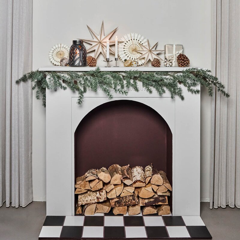 House Doctor Pine girlander 185 cm grønn