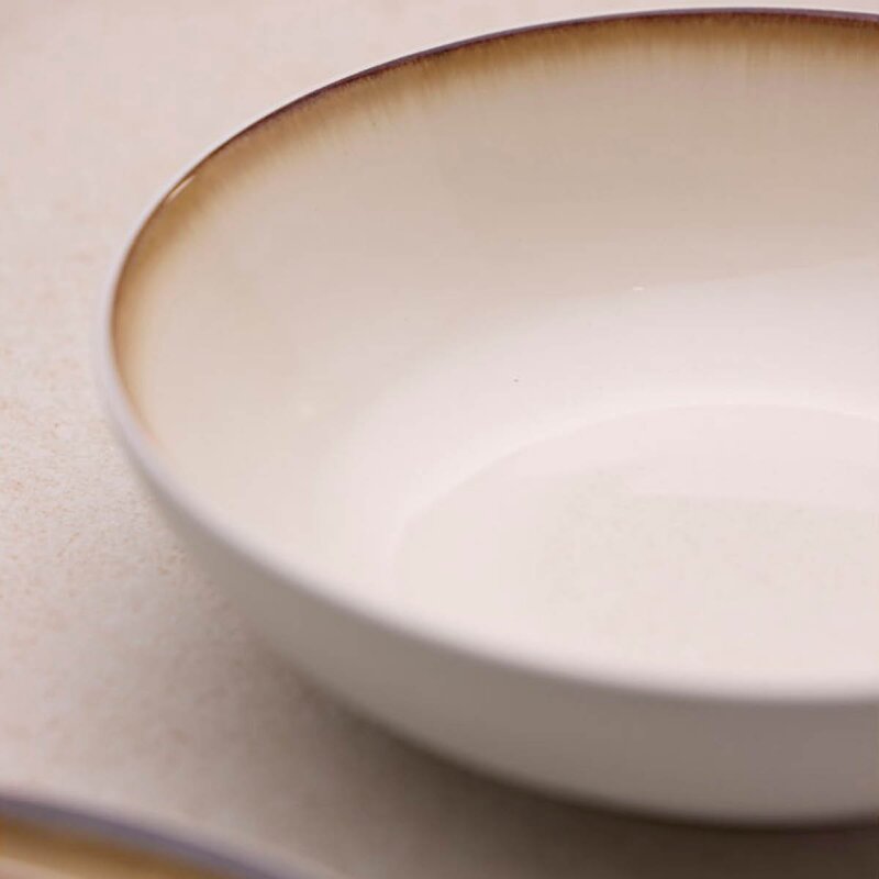 Bitz Gastro pastatallerken 20 cm hvit/kremhvit