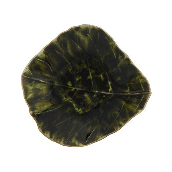 Costa Nova Riviera miniskål løv 11x10 cm mørkegrønn/svart 
