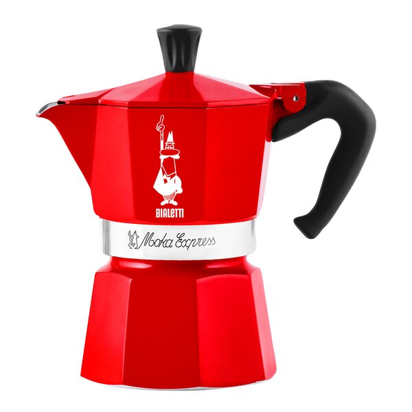 Bialetti – Moka Express CC 2024 mokkabrygger 3 kopper rød