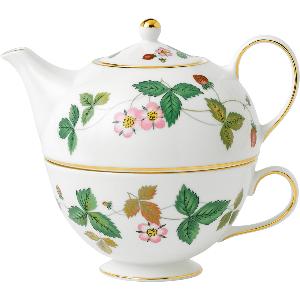 Wedgwood Wild Strawberry te for én