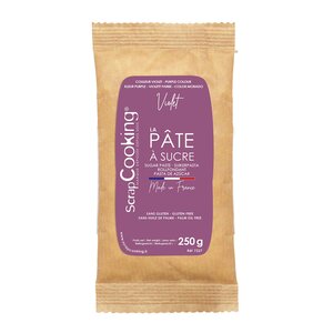 ScrapCooking Fondant 250 g lilla