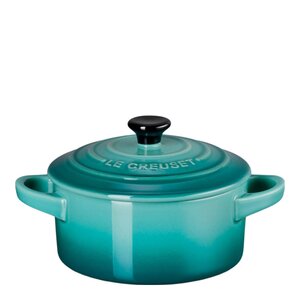 Le Creuset Minigryte ildfast form 0,25L 10 cm Bleu Riviera