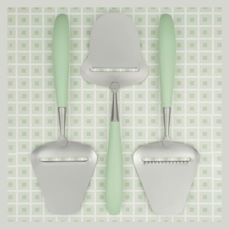 Bjørklund Amitto ostehøvel 23 cm skumgrønn