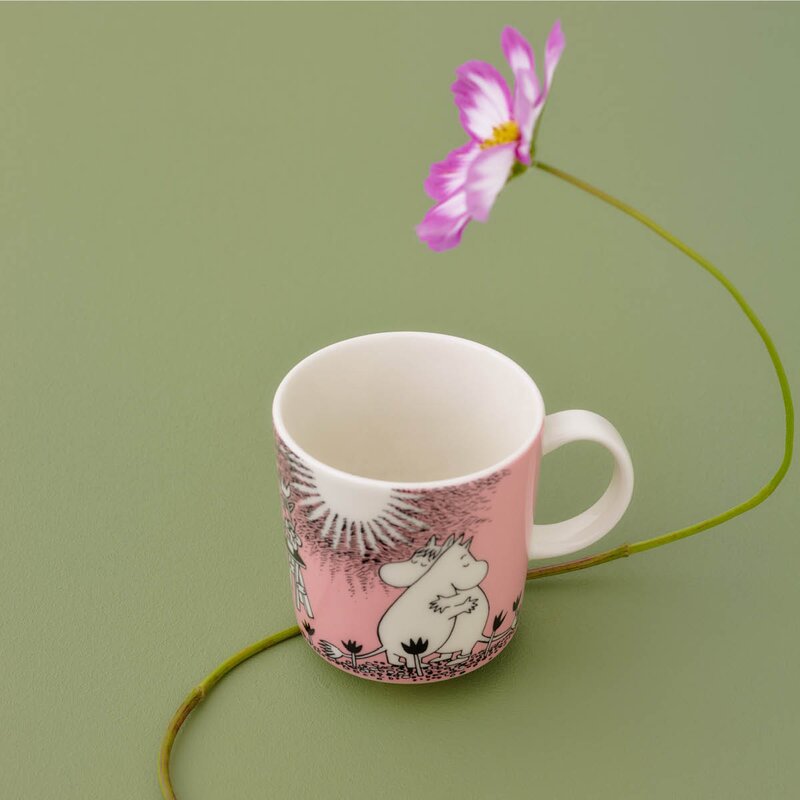 MoominArabia Mummikopp 40 cl Kjærlighet rosa 30 år