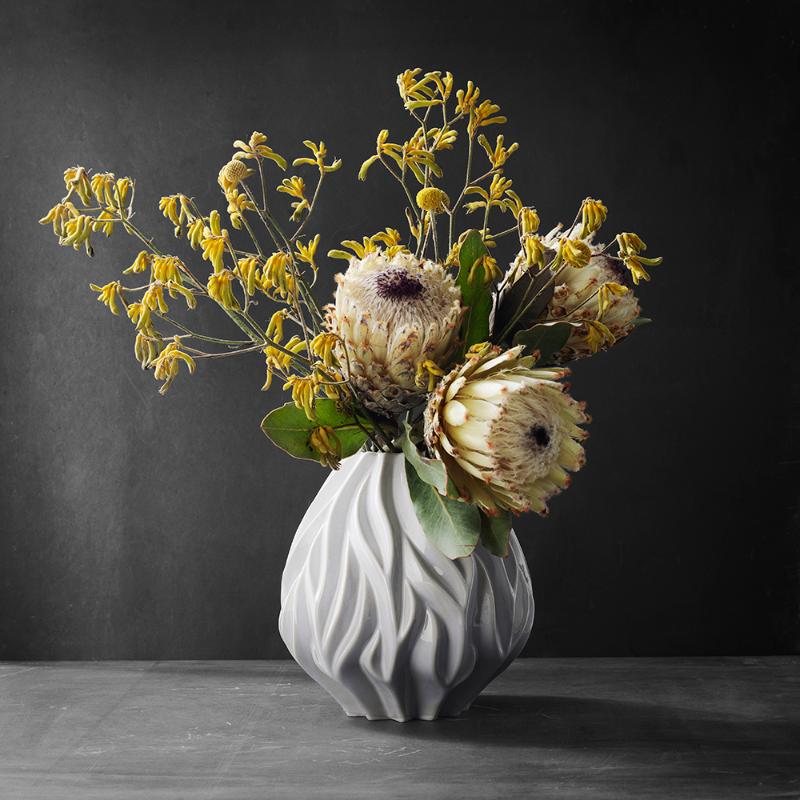 Morsø Flame vase 23 cm hvit