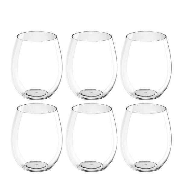 Quattro Summertime vannglass 39 cl 6 stk tritanplast