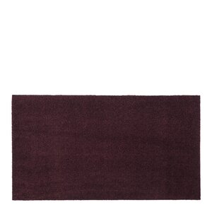 Tica Copenhagen Unicolor gulvmatte 120x67 cm bordeaux
