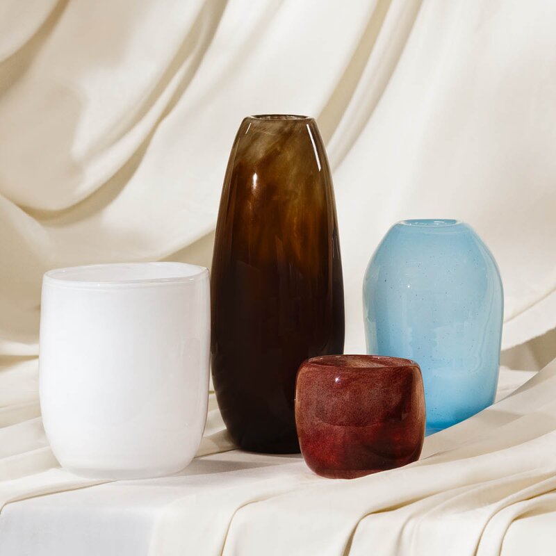 Magnor Lumo vase 21 cm blå