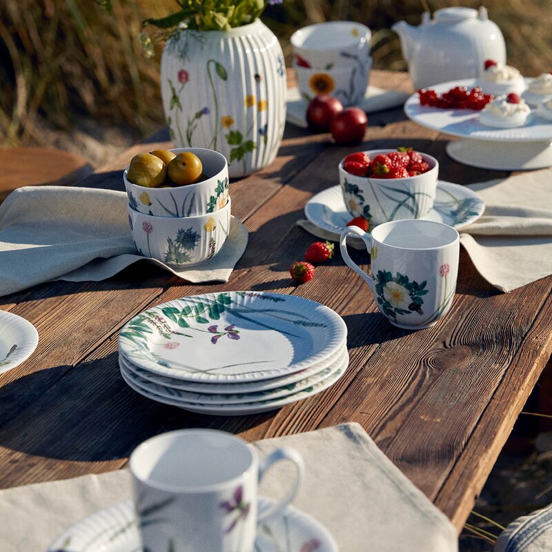 Kähler Hammershøi Summer krus 33 cl coastal flower