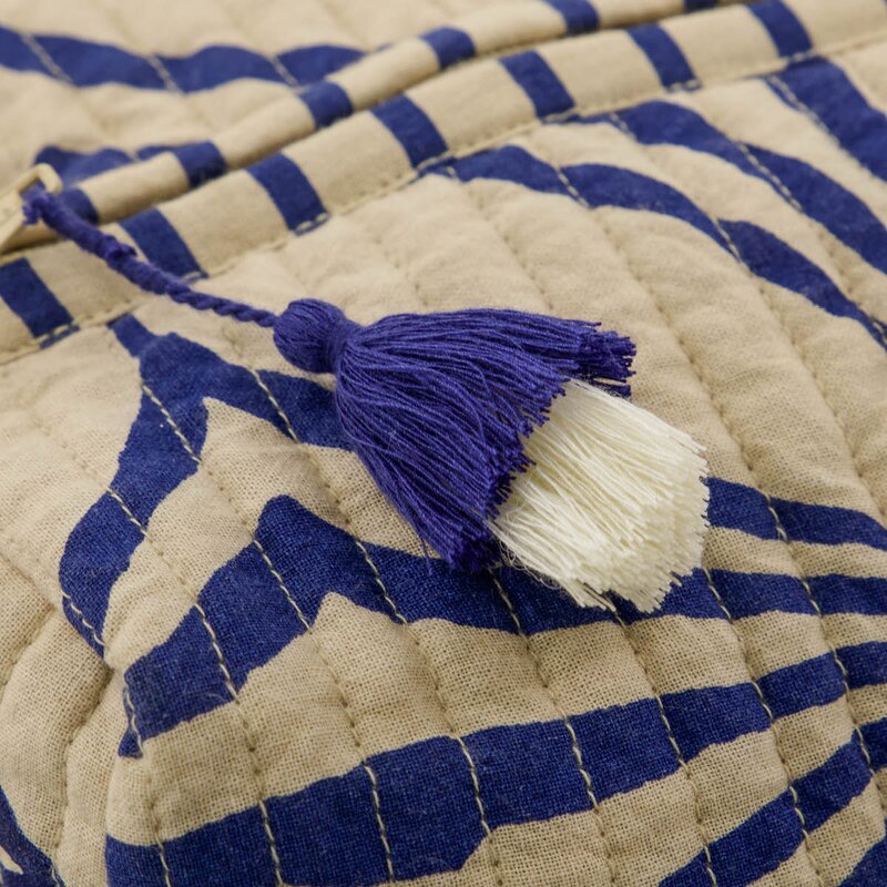 House Doctor Care toalettmappe 3 stk blå