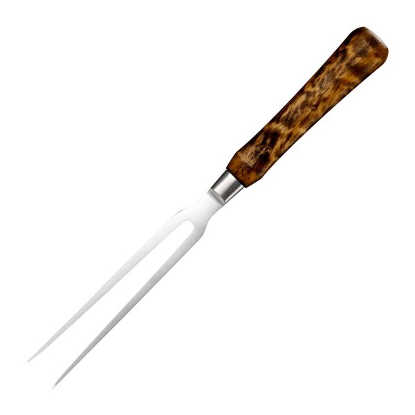 Brusletto Hunter Premum Chef tranchergaffel 32,5 cm masurbjørk
