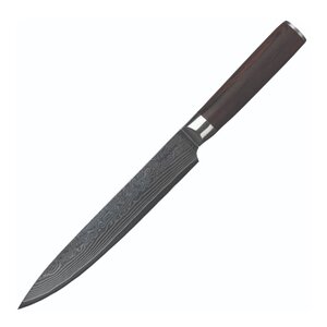 Gladkokken Damascus trancheringskniv 30 cm