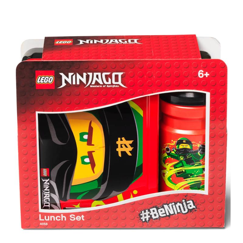 Lego Lunsjsett Ninjago klassisk rød/svart