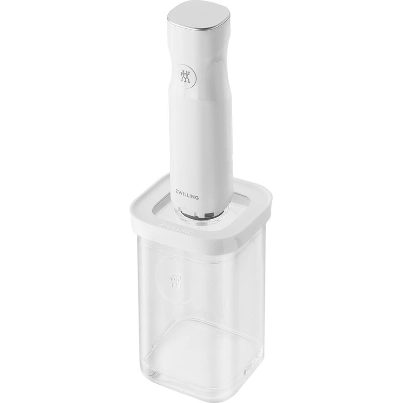 Zwilling Fresh & Save Cube oppbevaringsboks med vakuumlokk 0,82L