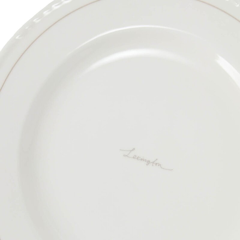 Lexington Icons desserttallerken 22 cm 4 stk hvit/beige