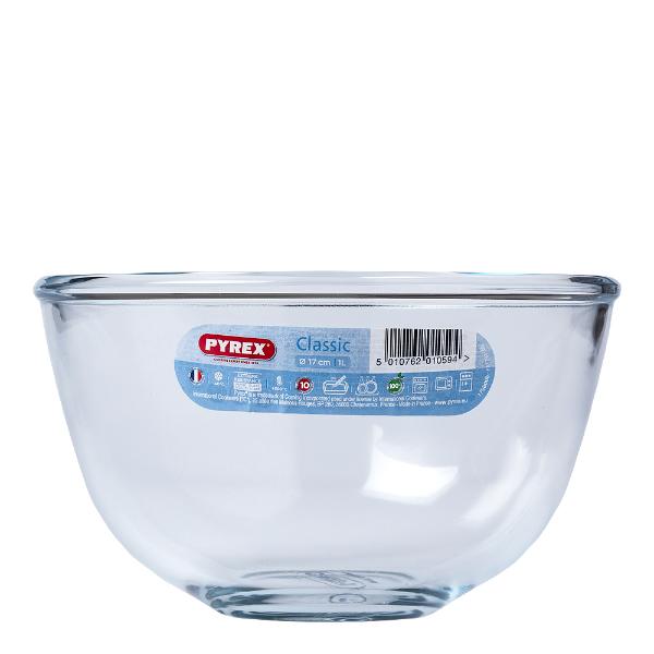 Pyrex Iconic-s bolle 17 cm 1L klar