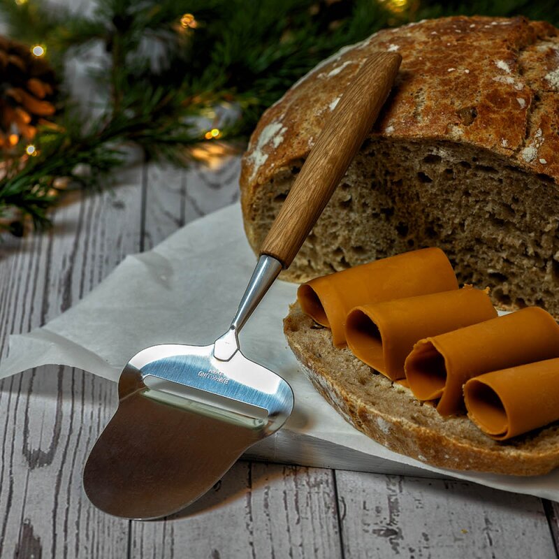 Bjørklund Eik ostehøvel 23 cm stål/eik