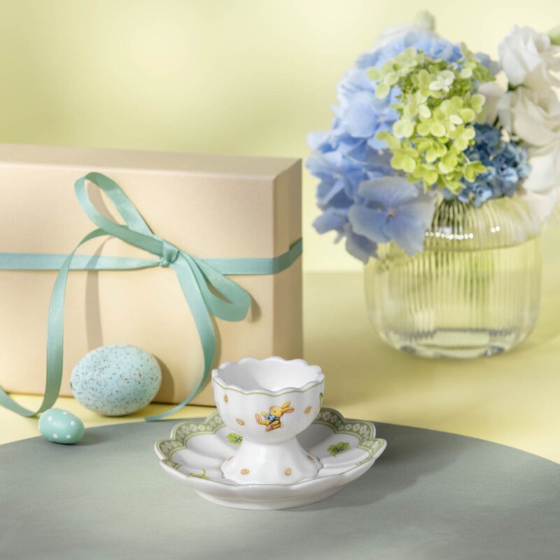 Villeroy & Boch Easter Delight skål til eggeglass 9,9 cm hvit