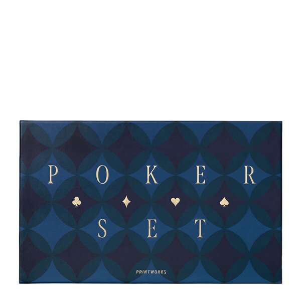 Printworks Klassisk pokersett Art of Poker Diamonds