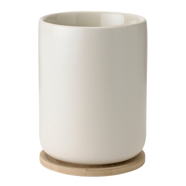 Stelton – Theo termokopp med trebrikke 25 cl sand