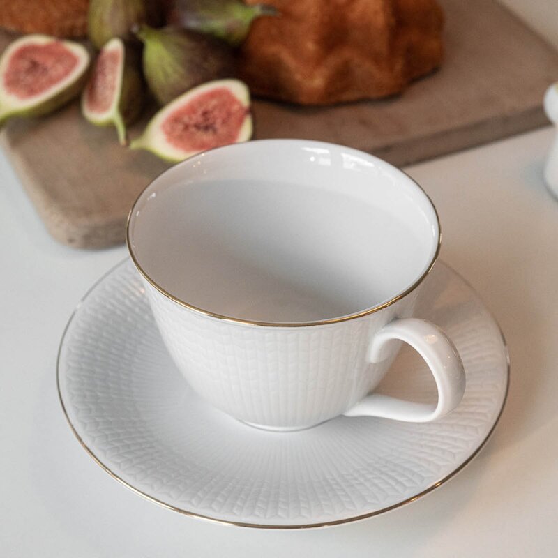 Rörstrand Swedish Grace Gala tekopp m/skål 45 cl 